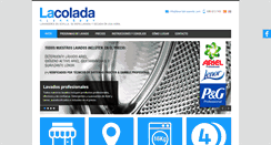 Desktop Screenshot of lavanderiasevilla.com